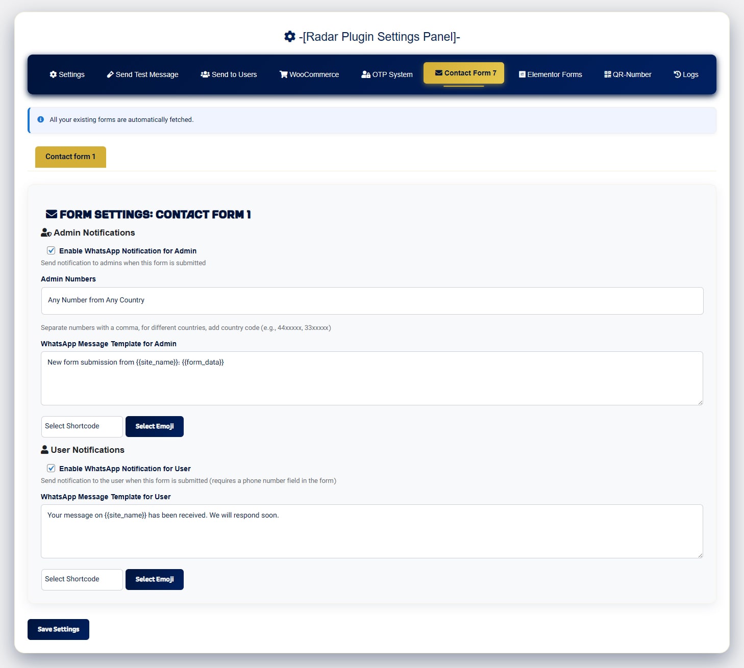 forms-min Advanced Whatsapp notification system for WordPress